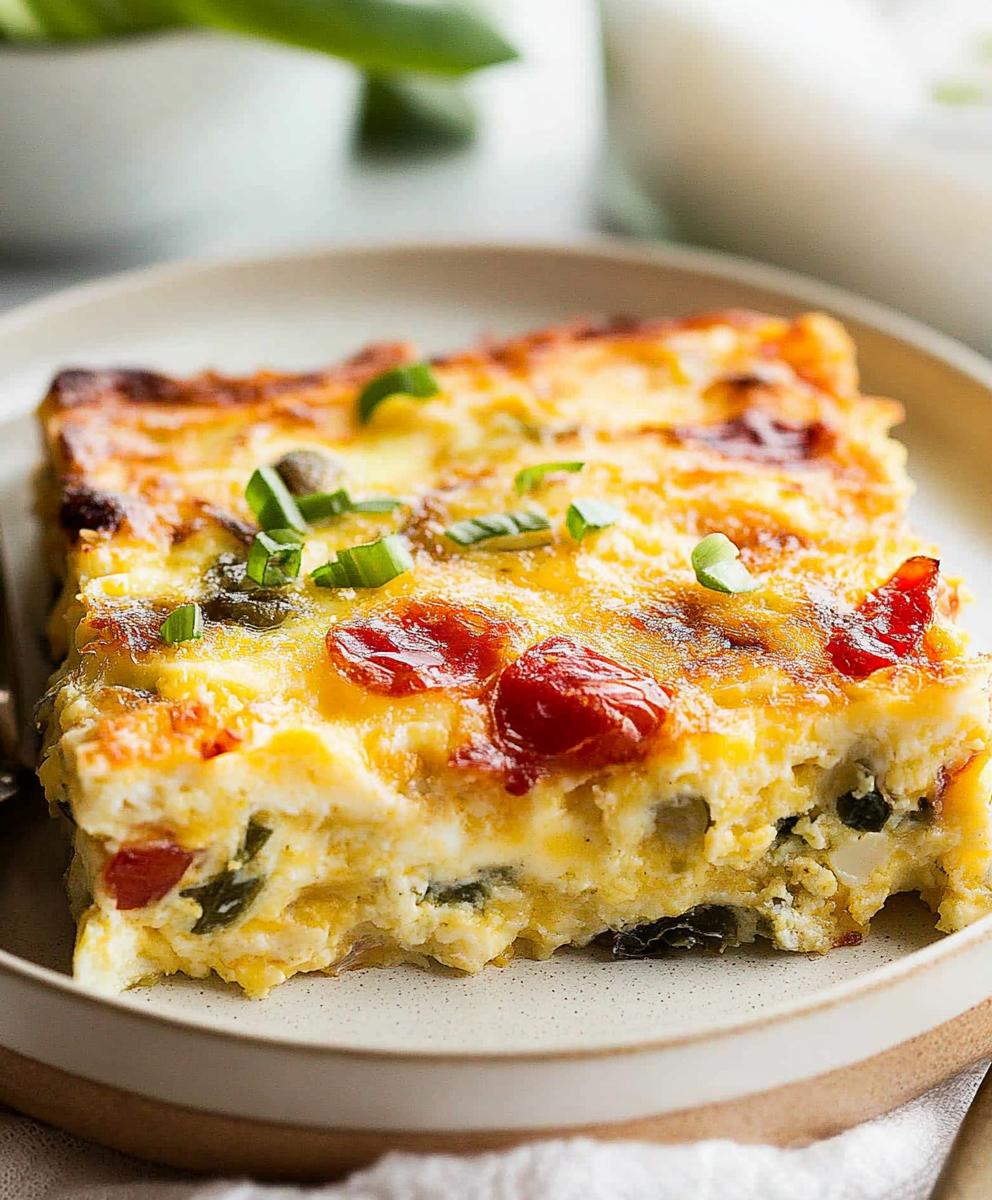 Cottage Cheese Egg Bake Recipe