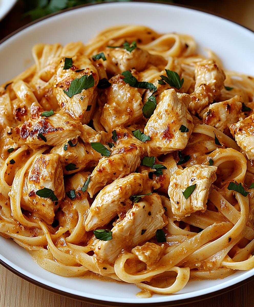 Cowboy Butter Chicken Linguine Recipe