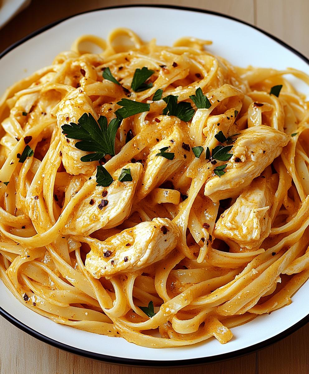 Cowboy Butter Chicken Linguine Recipe