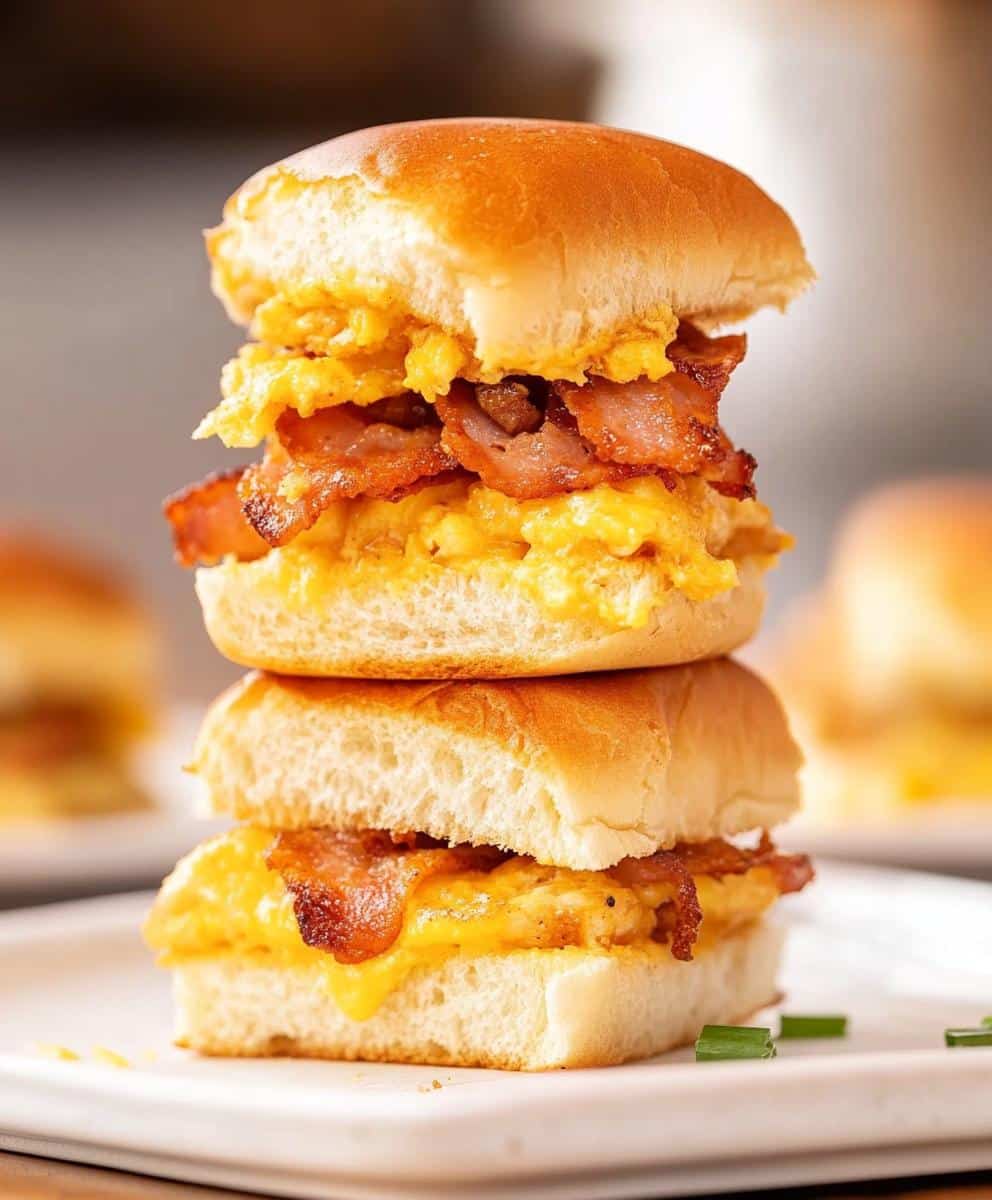 Crack Breakfast Sliders Recipe