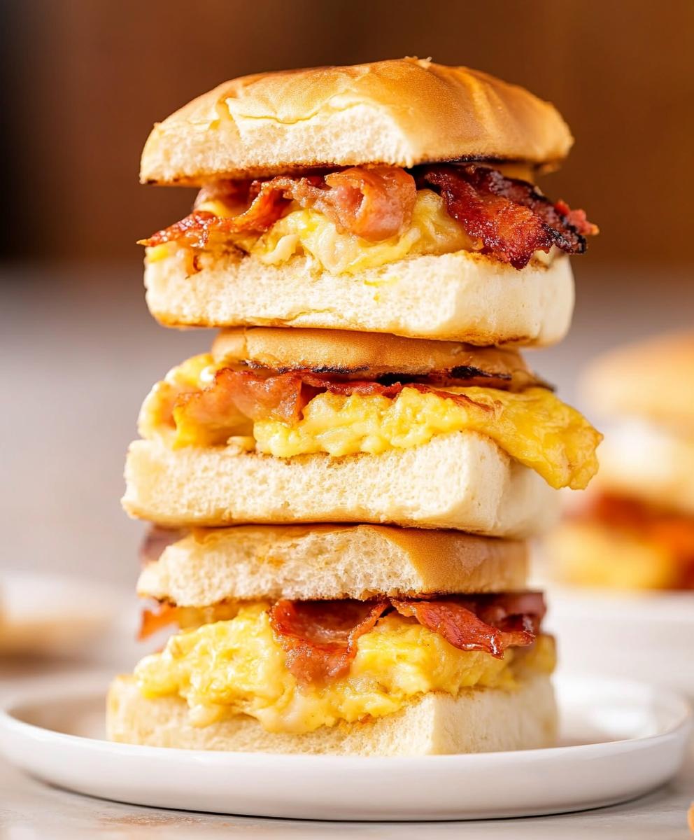 Crack Breakfast Sliders Recipe