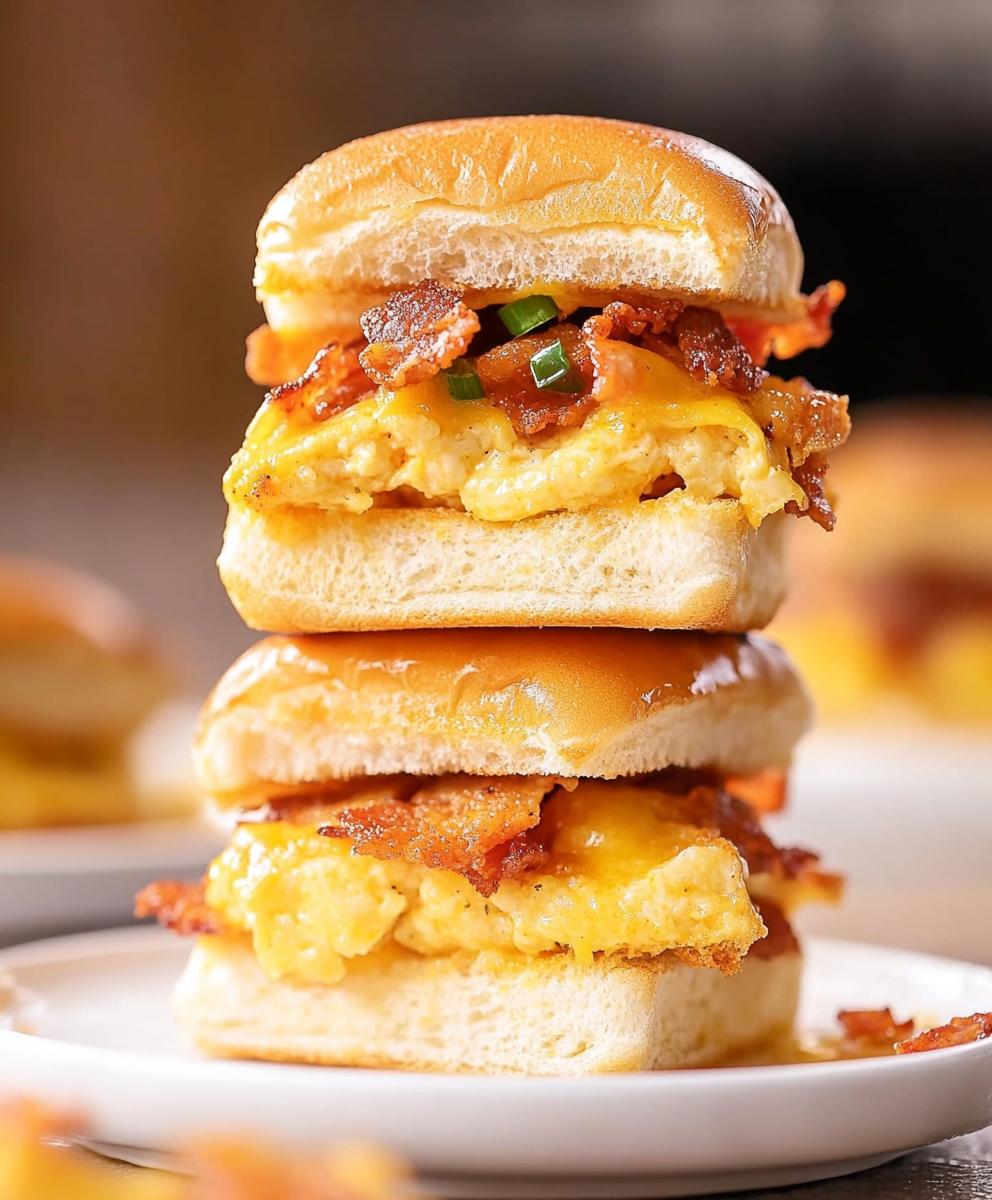 Crack Breakfast Sliders Recipe