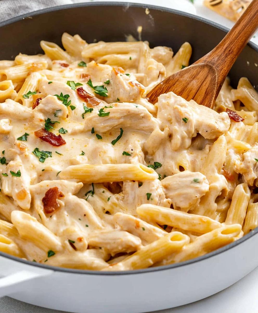 Crack Chicken Penne Recipe
