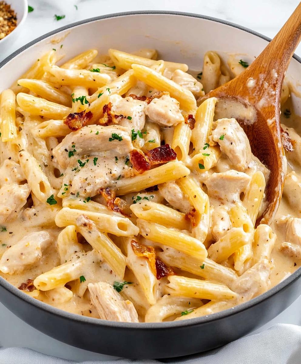Crack Chicken Penne Recipe