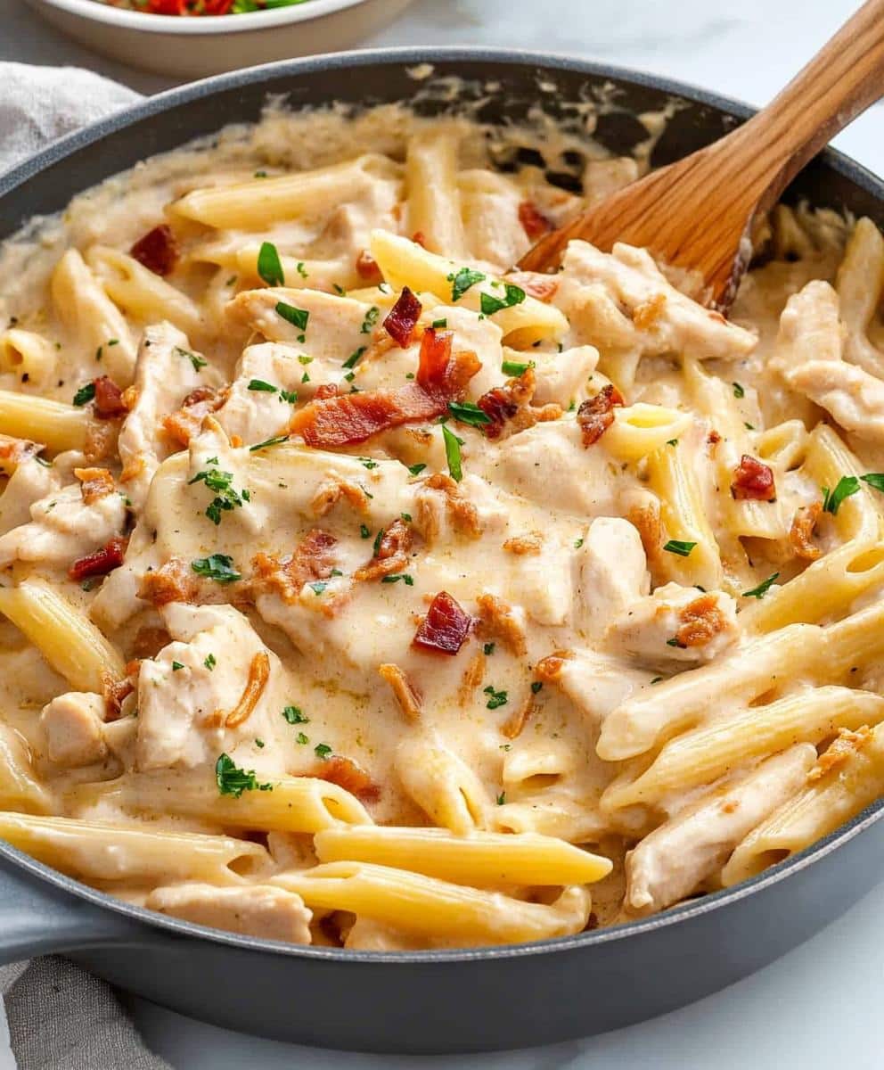 Crack Chicken Penne Recipe