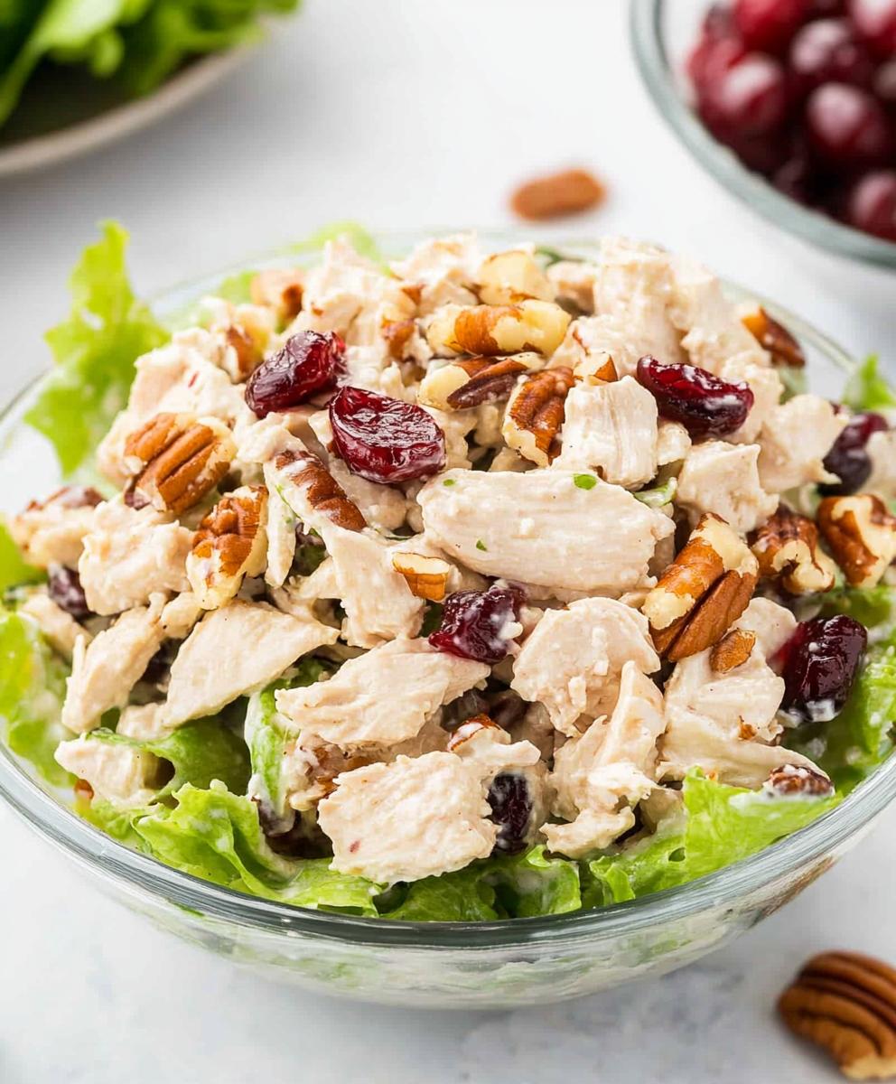 Cranberry Pecan Chicken Salad Recipe