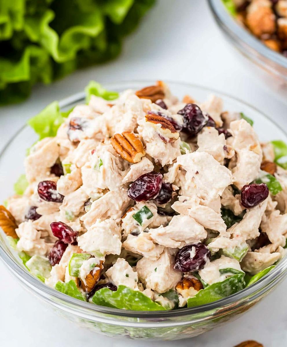 Cranberry Pecan Chicken Salad Recipe