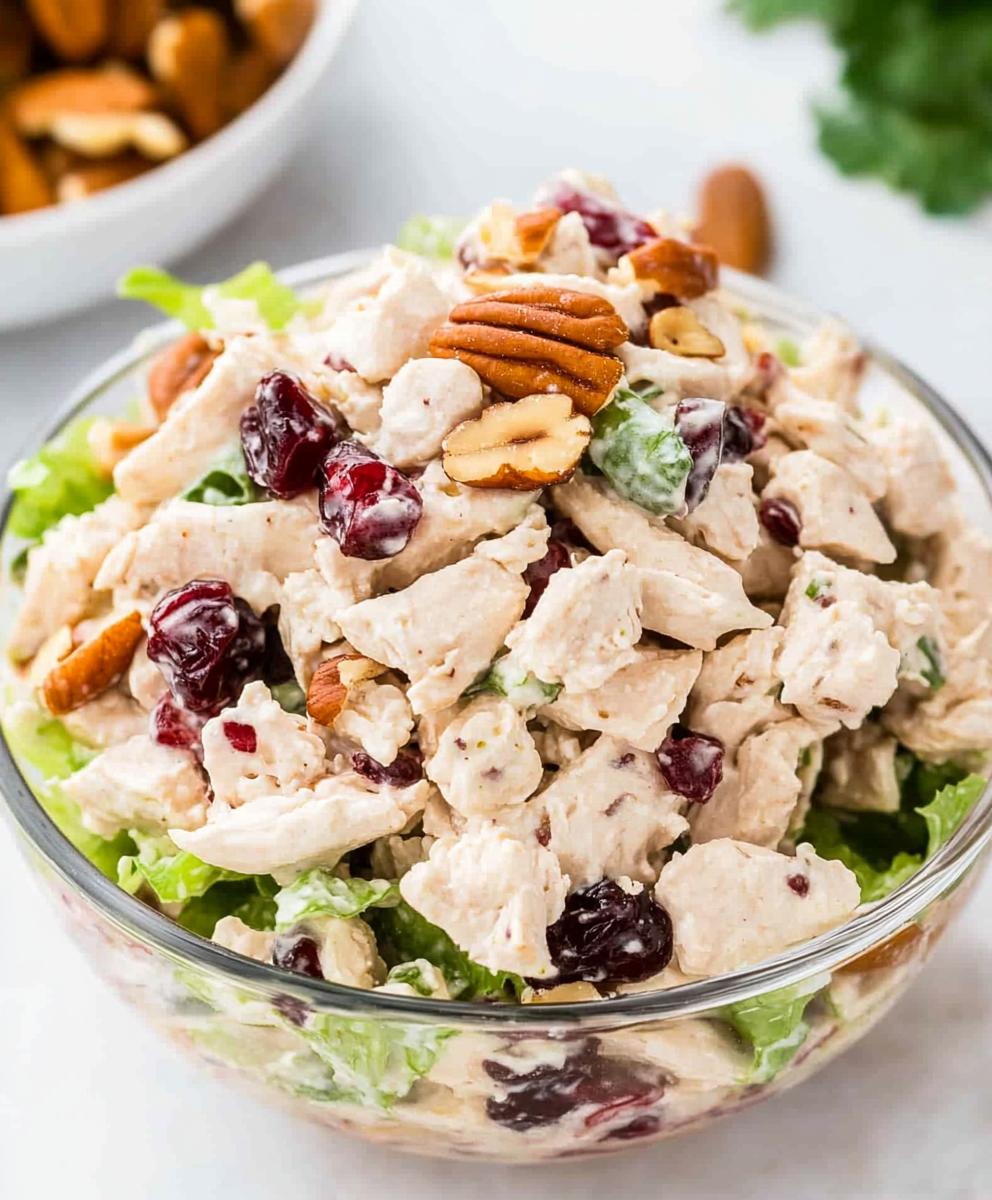 Cranberry Pecan Chicken Salad Recipe
