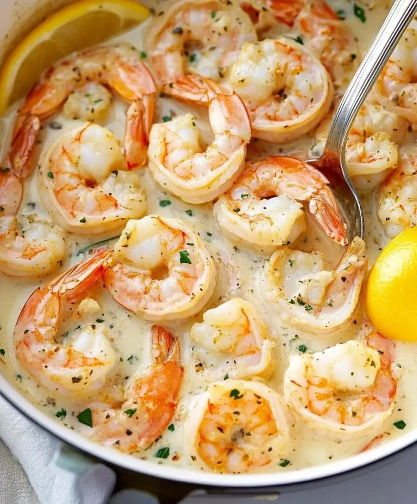 Creamy Garlic Shrimp Recipe