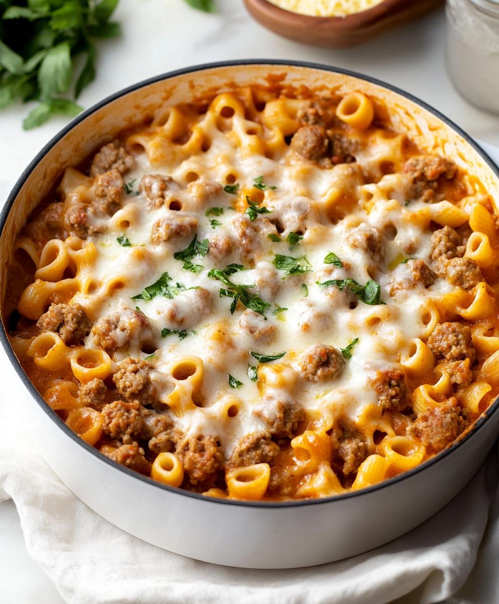 Creamy Marry Me Ditalini Sausage Pasta Recipe