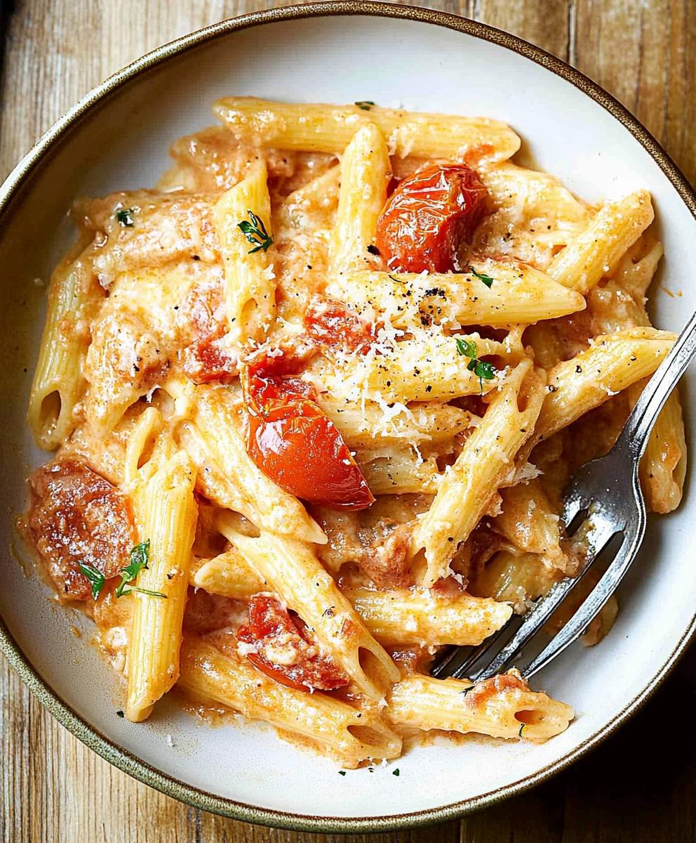 Creamy Tomato Ricotta Pasta Recipe