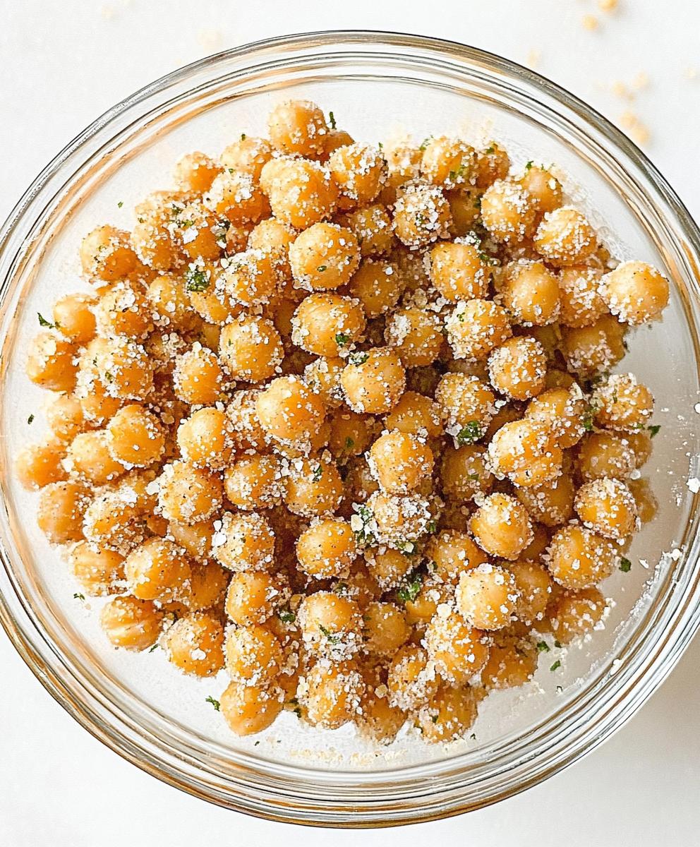 Crispy Roasted Chickpeas Recipe