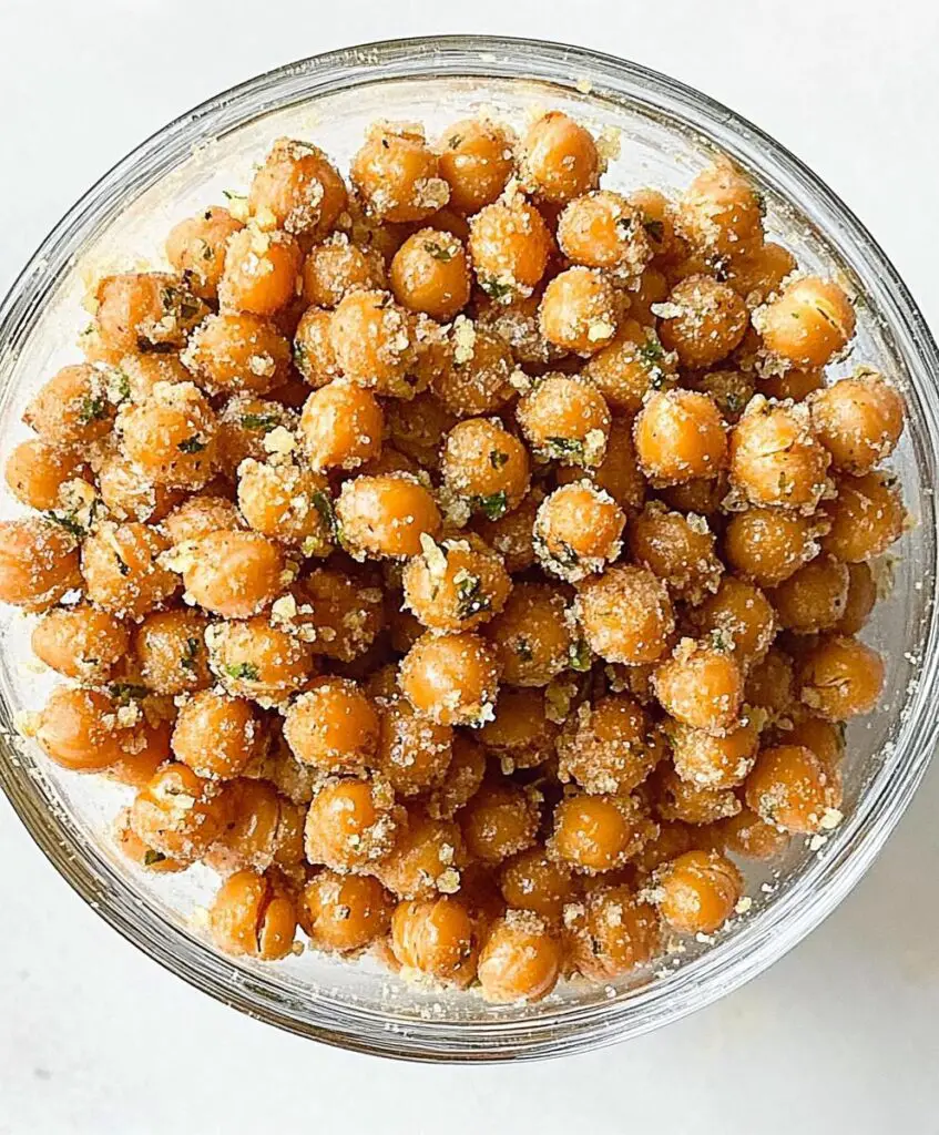 Crispy Roasted Chickpeas Recipe