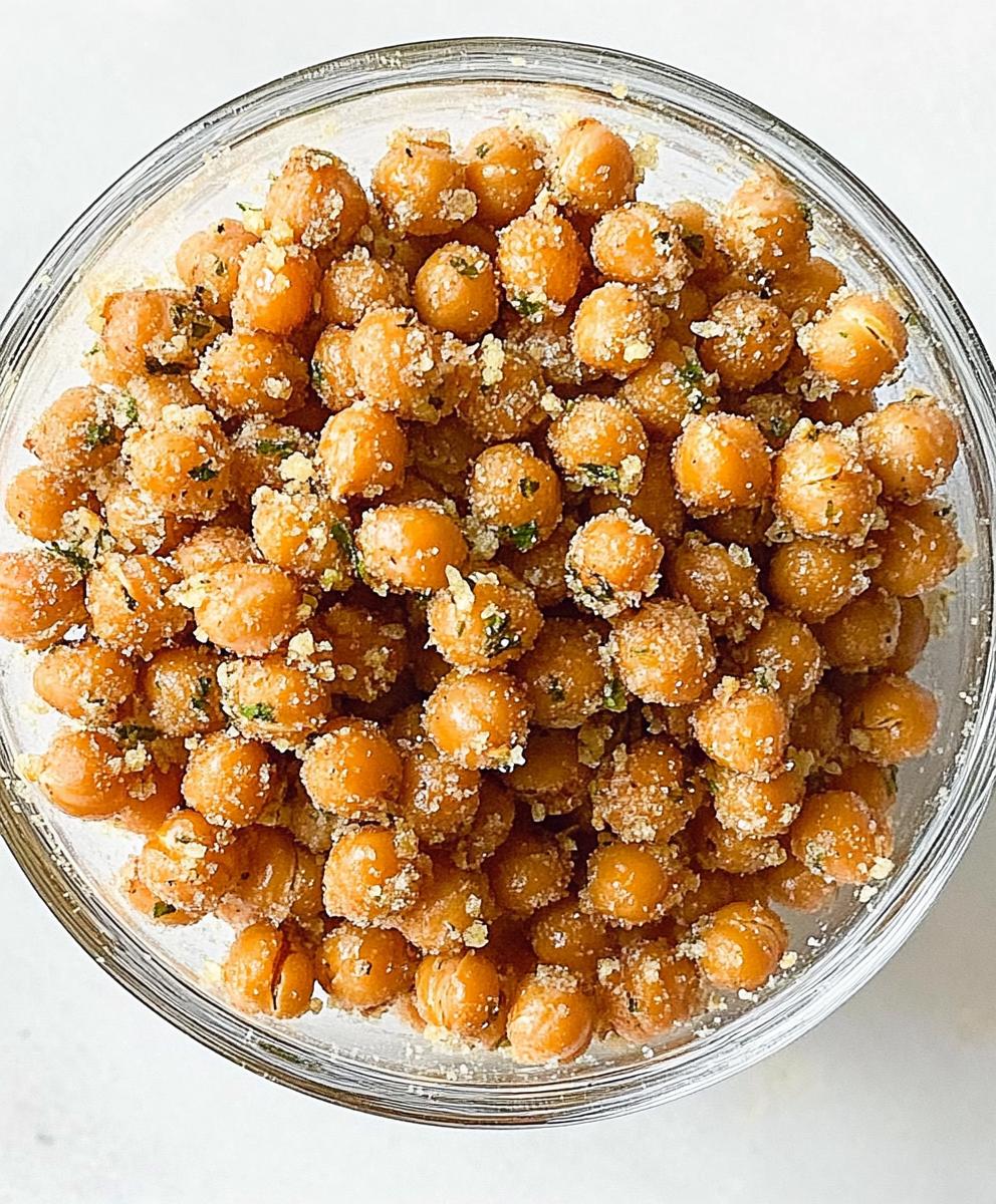 Crispy Roasted Chickpeas Recipe