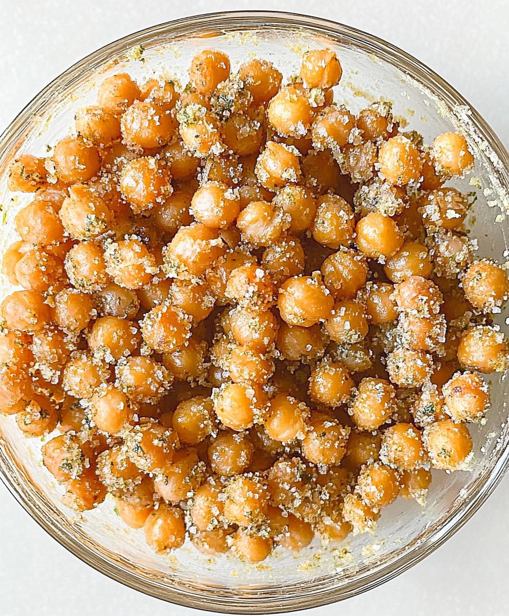 Crispy Roasted Chickpeas Recipe