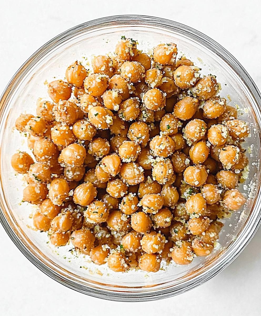 Crispy Roasted Chickpeas Recipe