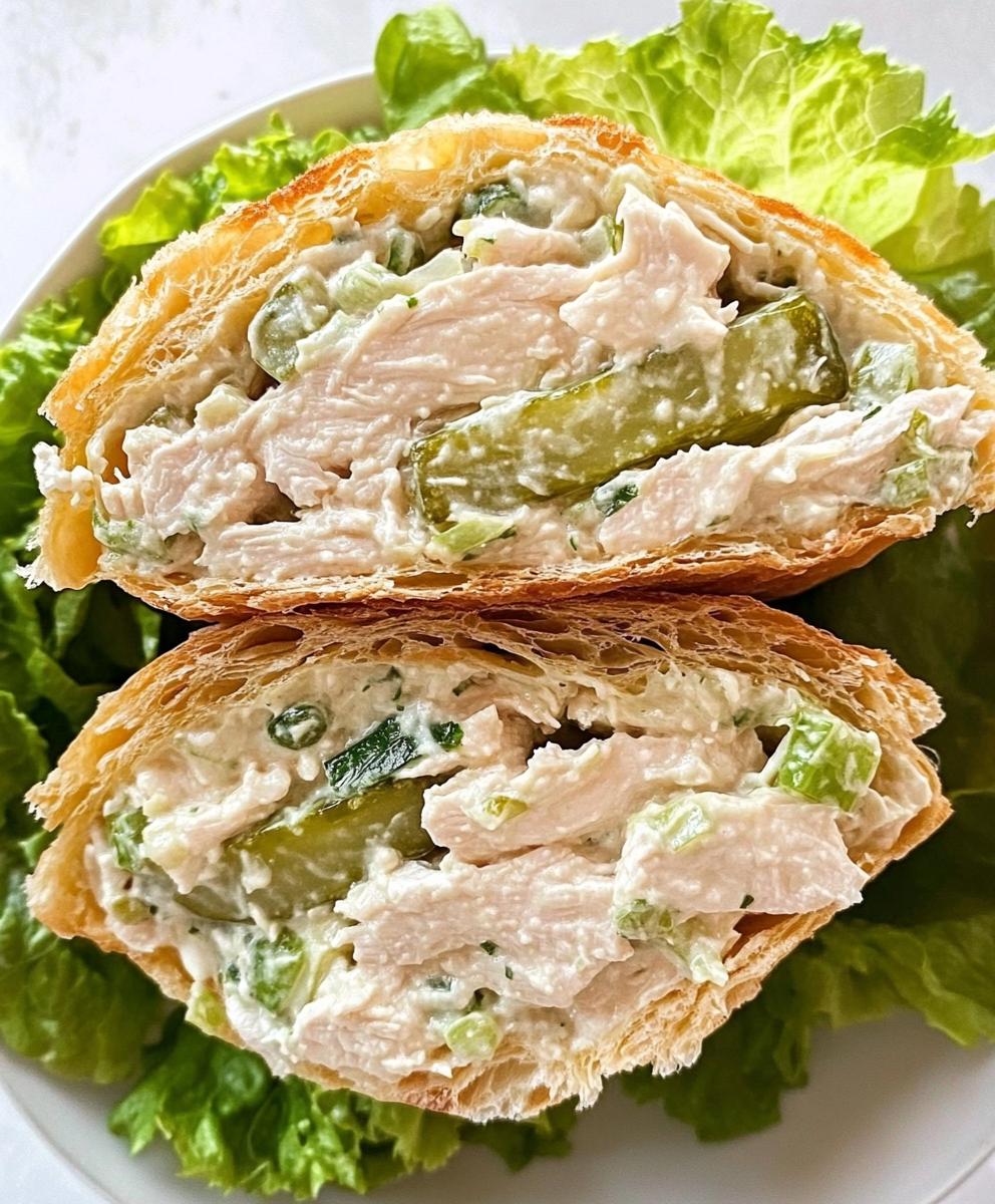 Dill Pickle Chicken Salad Recipe