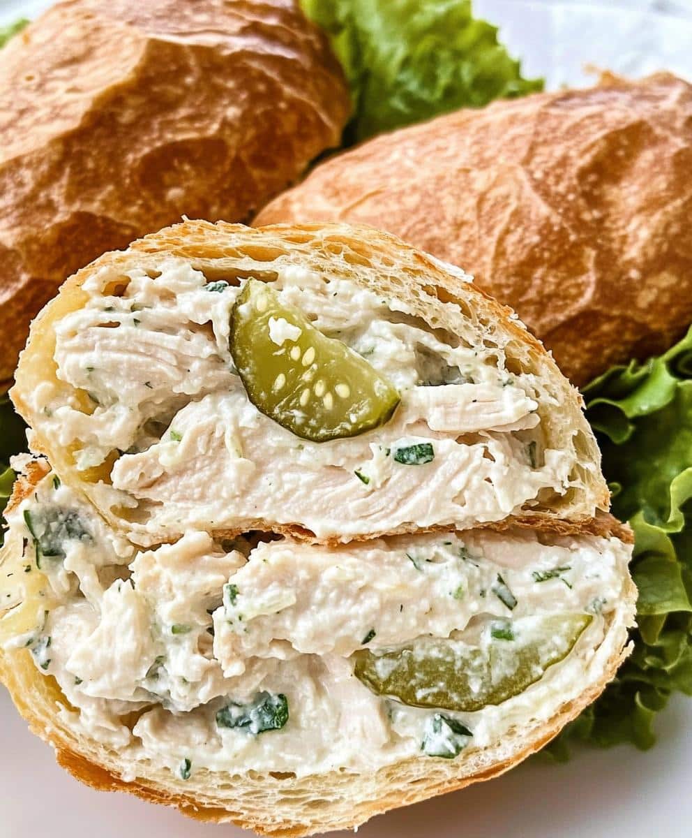 Dill Pickle Chicken Salad Recipe