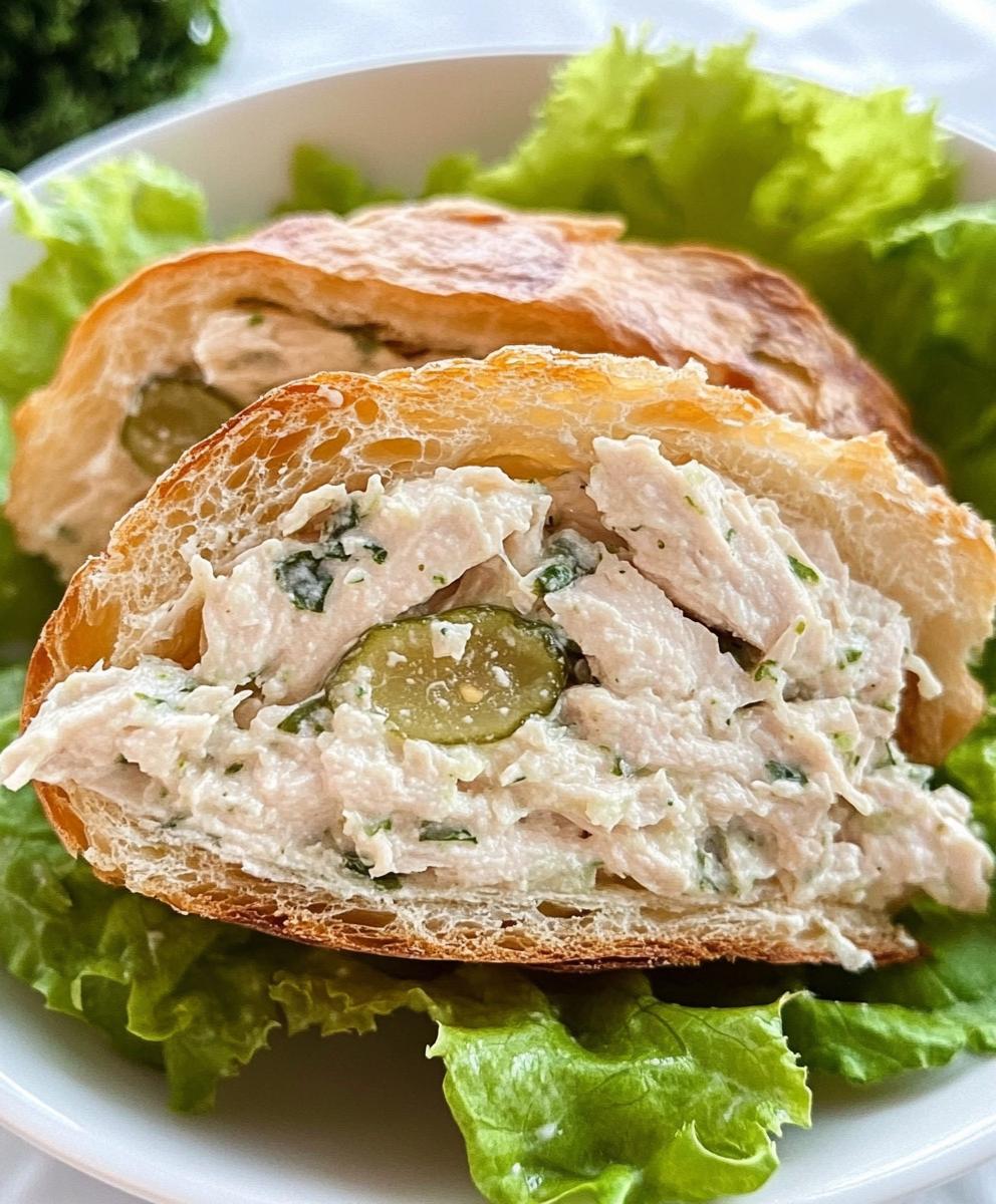 Dill Pickle Chicken Salad Recipe