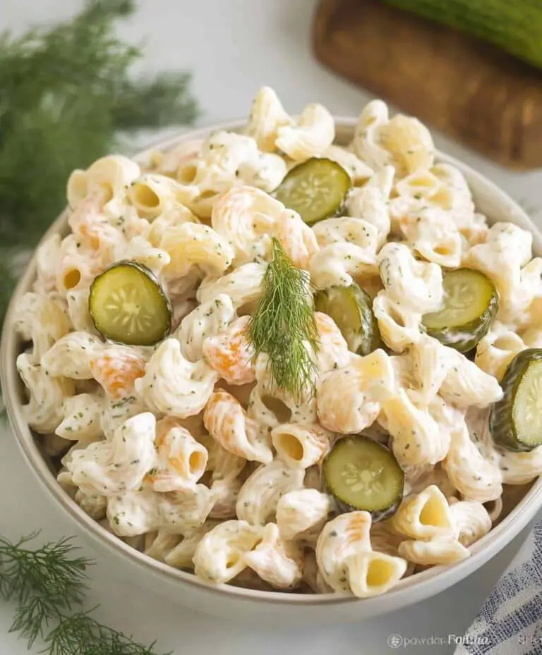 Dill Pickle Pasta Salad Recipe