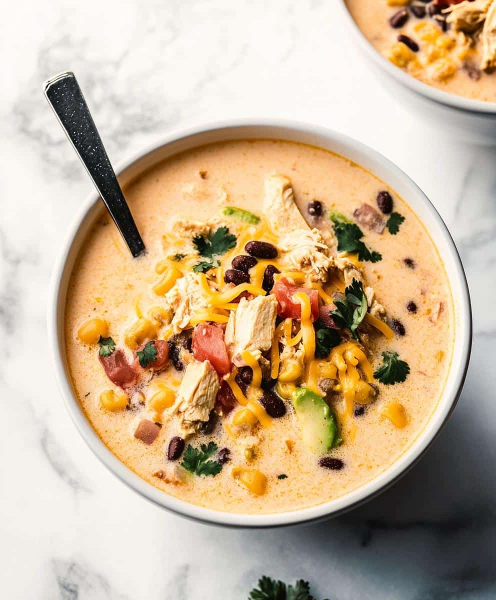 Easy Chicken Taco Soup Recipe