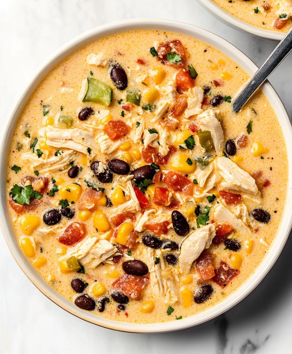 Easy Chicken Taco Soup Recipe