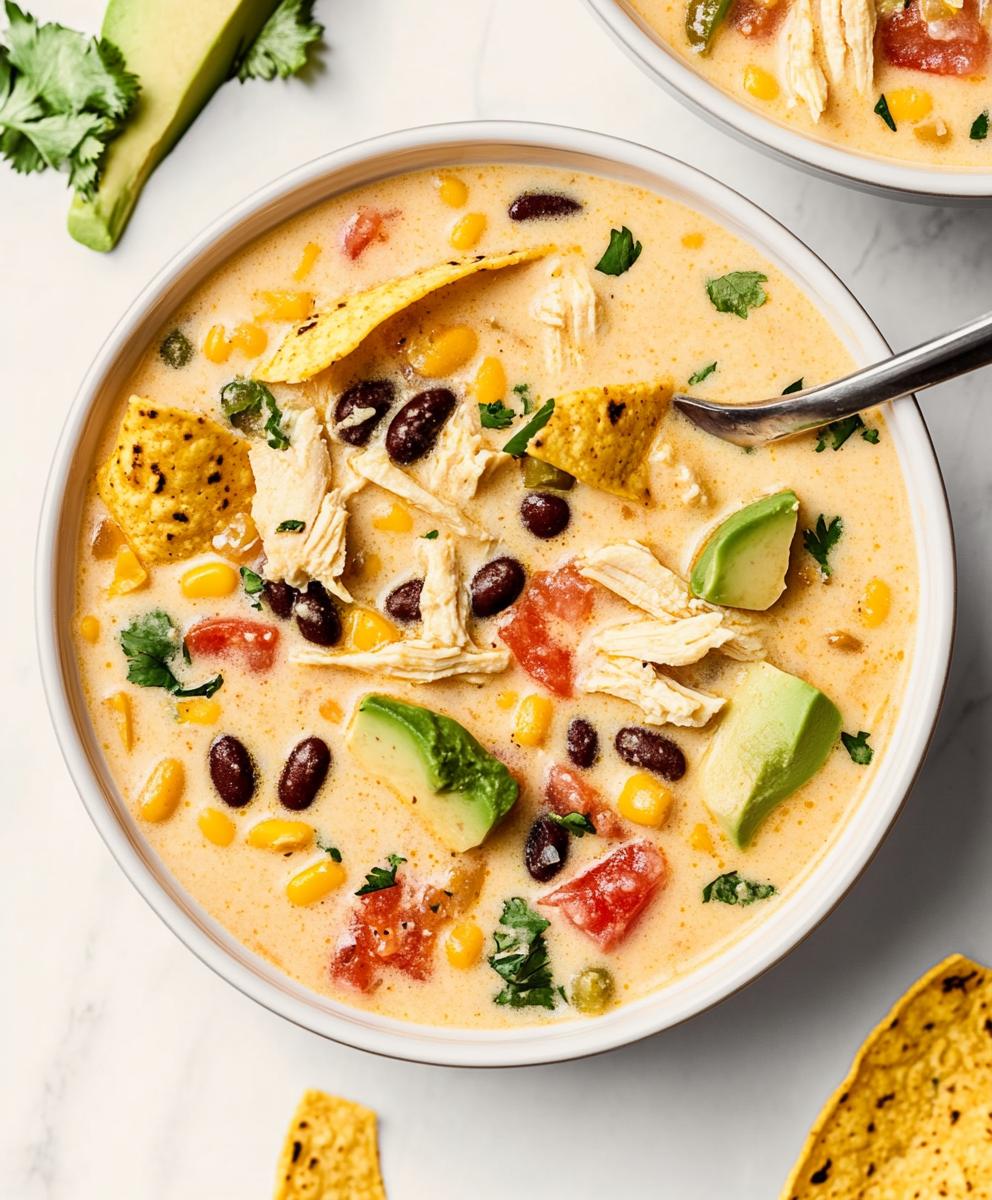Easy Chicken Taco Soup Recipe