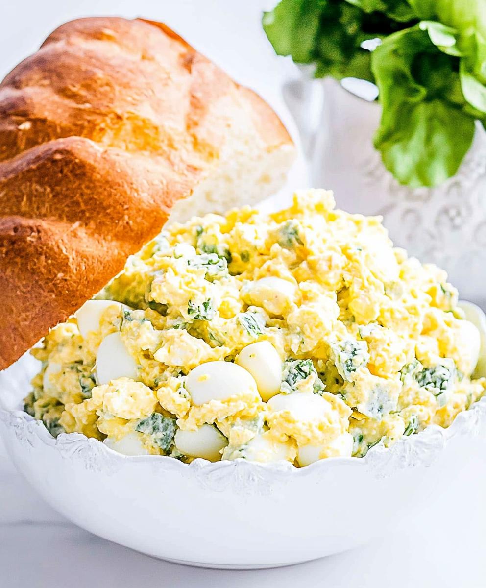 Egg Salad With Cottage Cheese - No Mayo Recipe