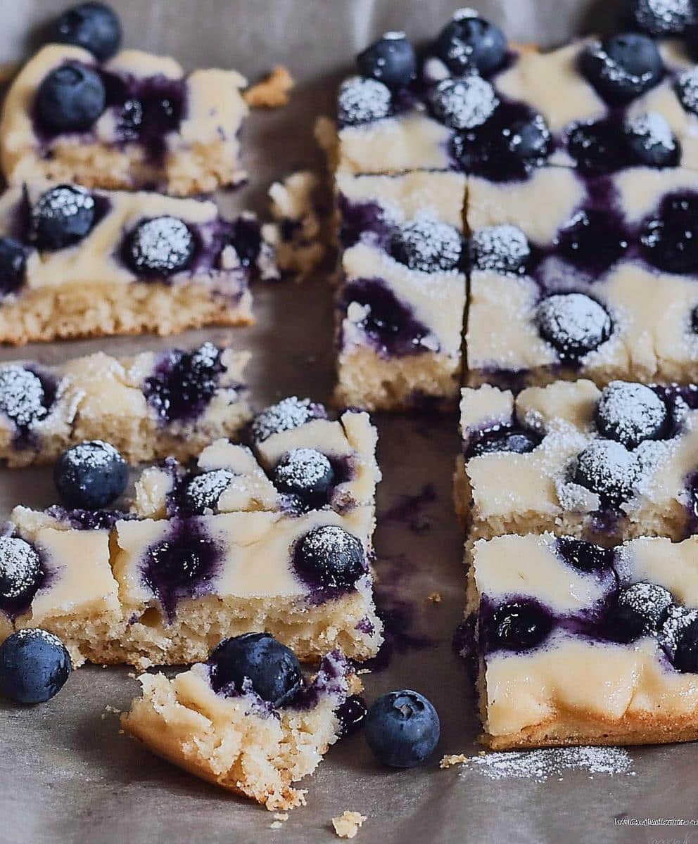 Fluffy Baked Blueberry Buttermilk Pancakes Recipe