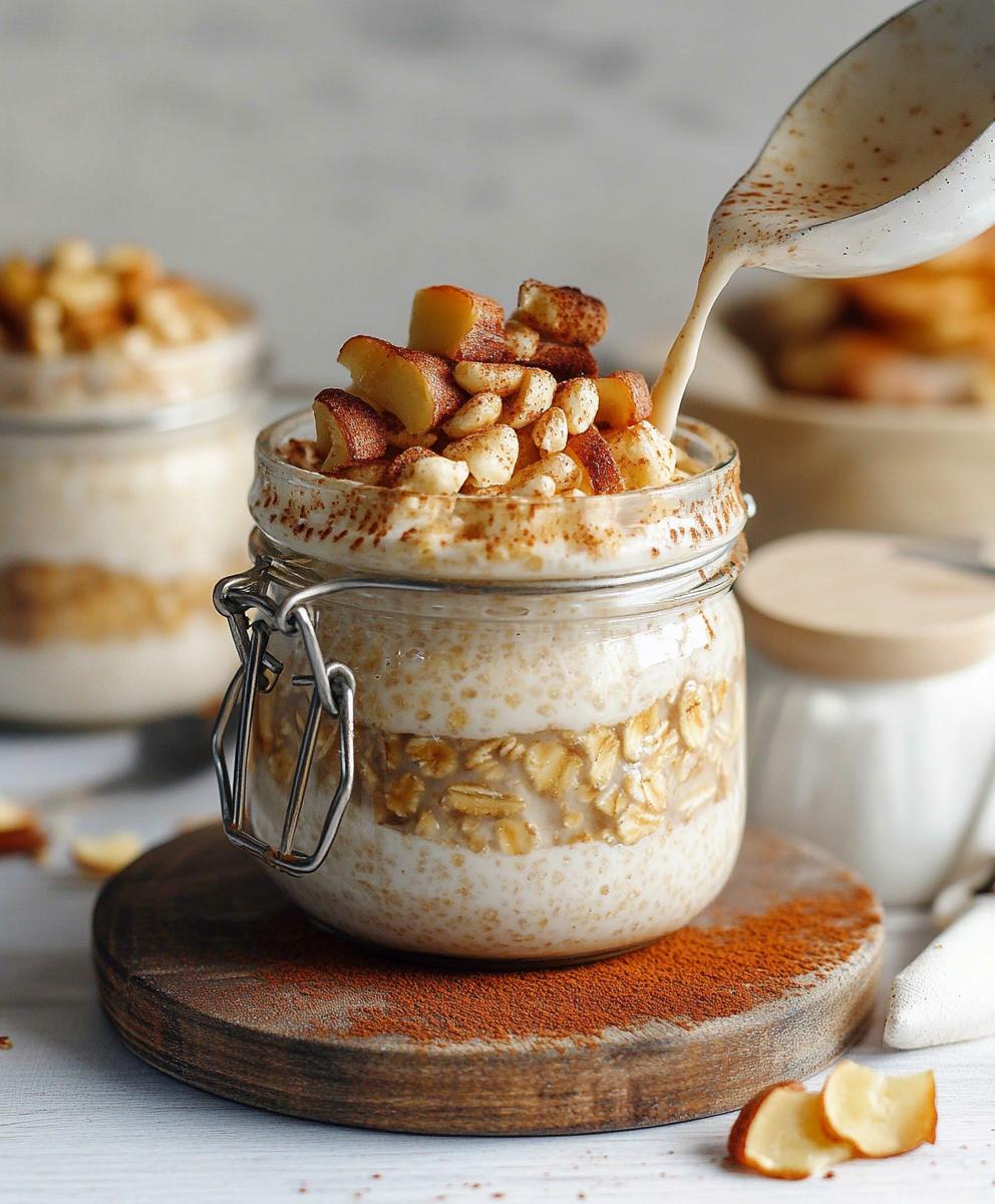 French Toast Overnight Oats Recipe
