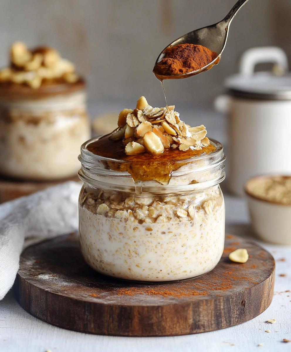 French Toast Overnight Oats Recipe