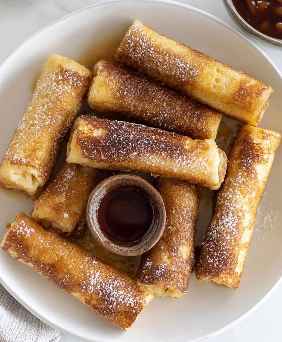 French Toast Roll-ups Recipe