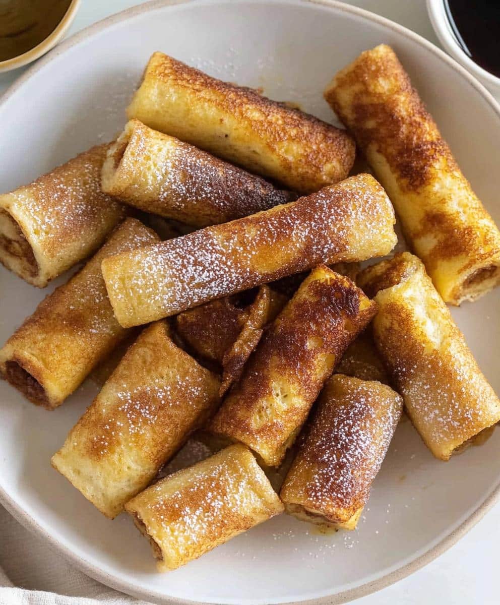 French Toast Roll-ups Recipe