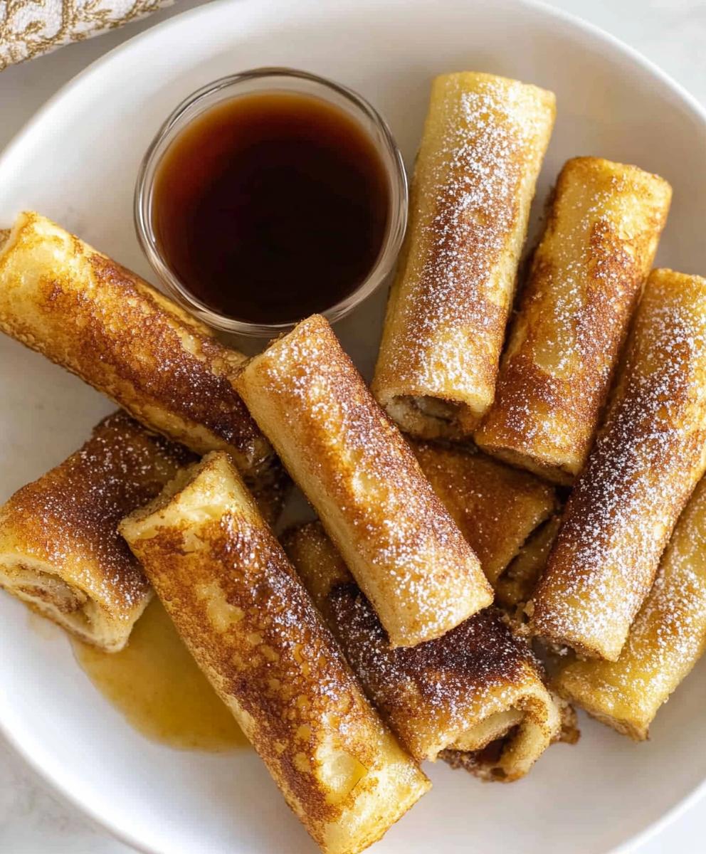 French Toast Roll-ups Recipe