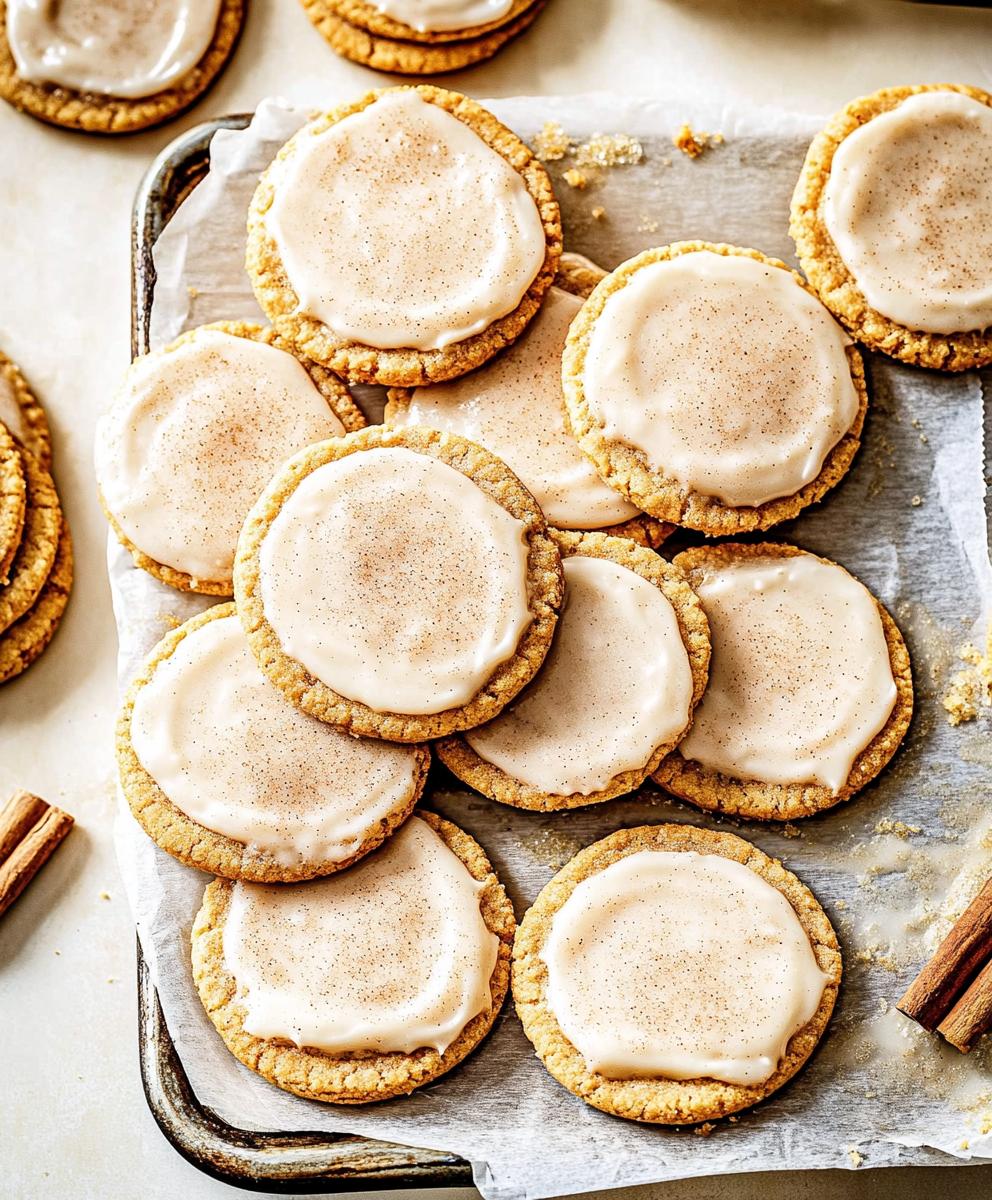 Frosted Brown Sugar Cinnamon Pop Tart Cookies Recipe