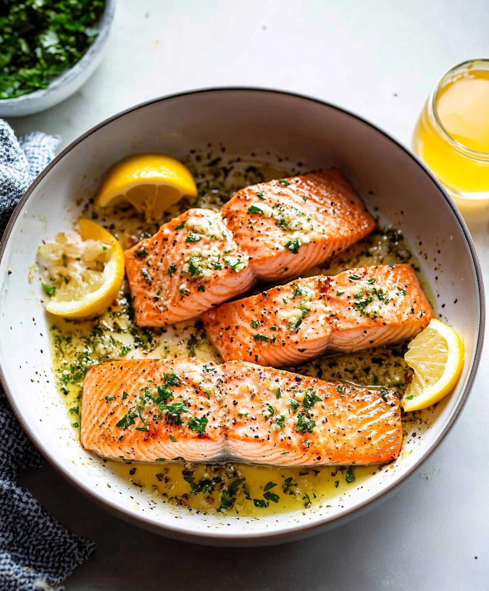 Garlic Butter Salmon Recipe