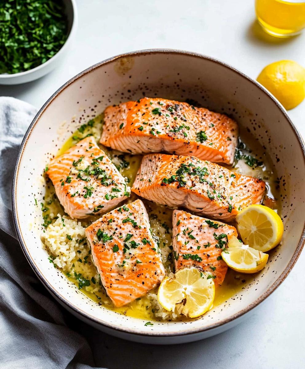 Garlic Butter Salmon Recipe