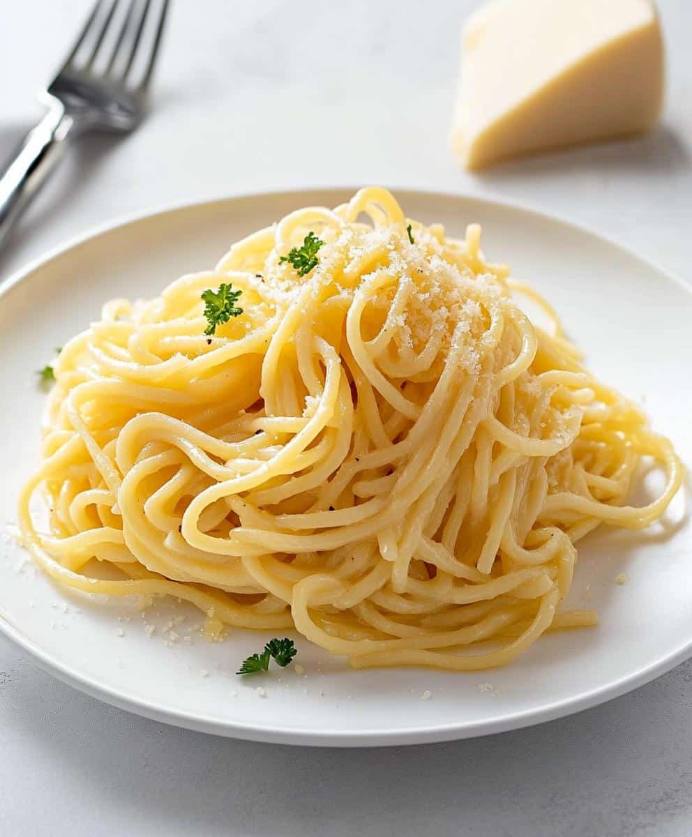 Garlic Buttered Noodles Recipe