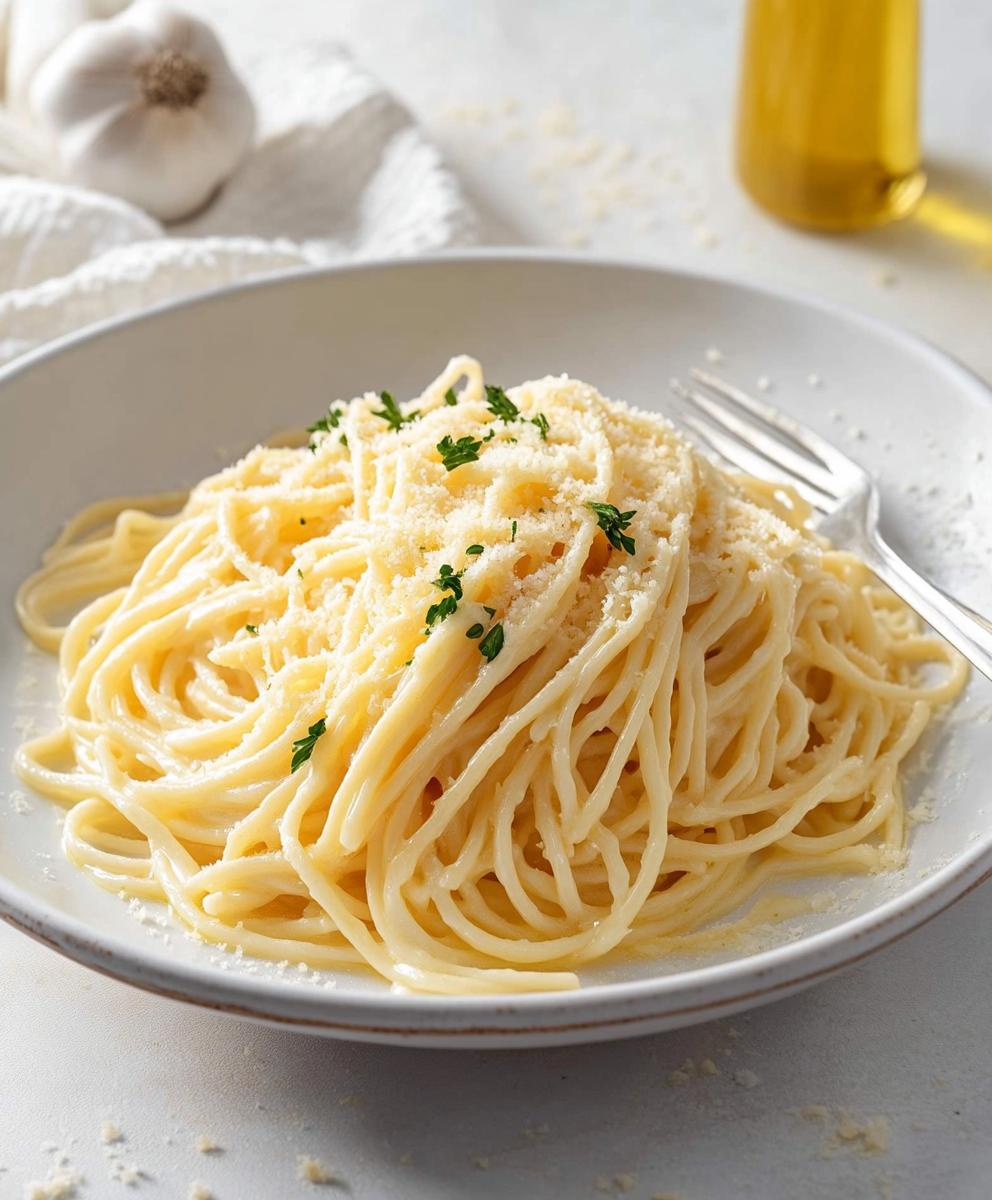 Garlic Buttered Noodles Recipe