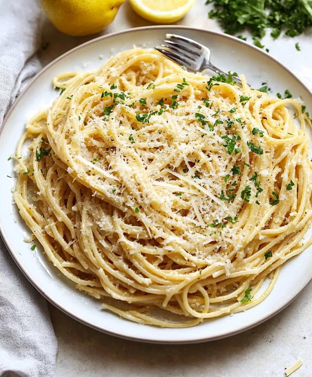 Garlic Parmesan Pasta Recipe