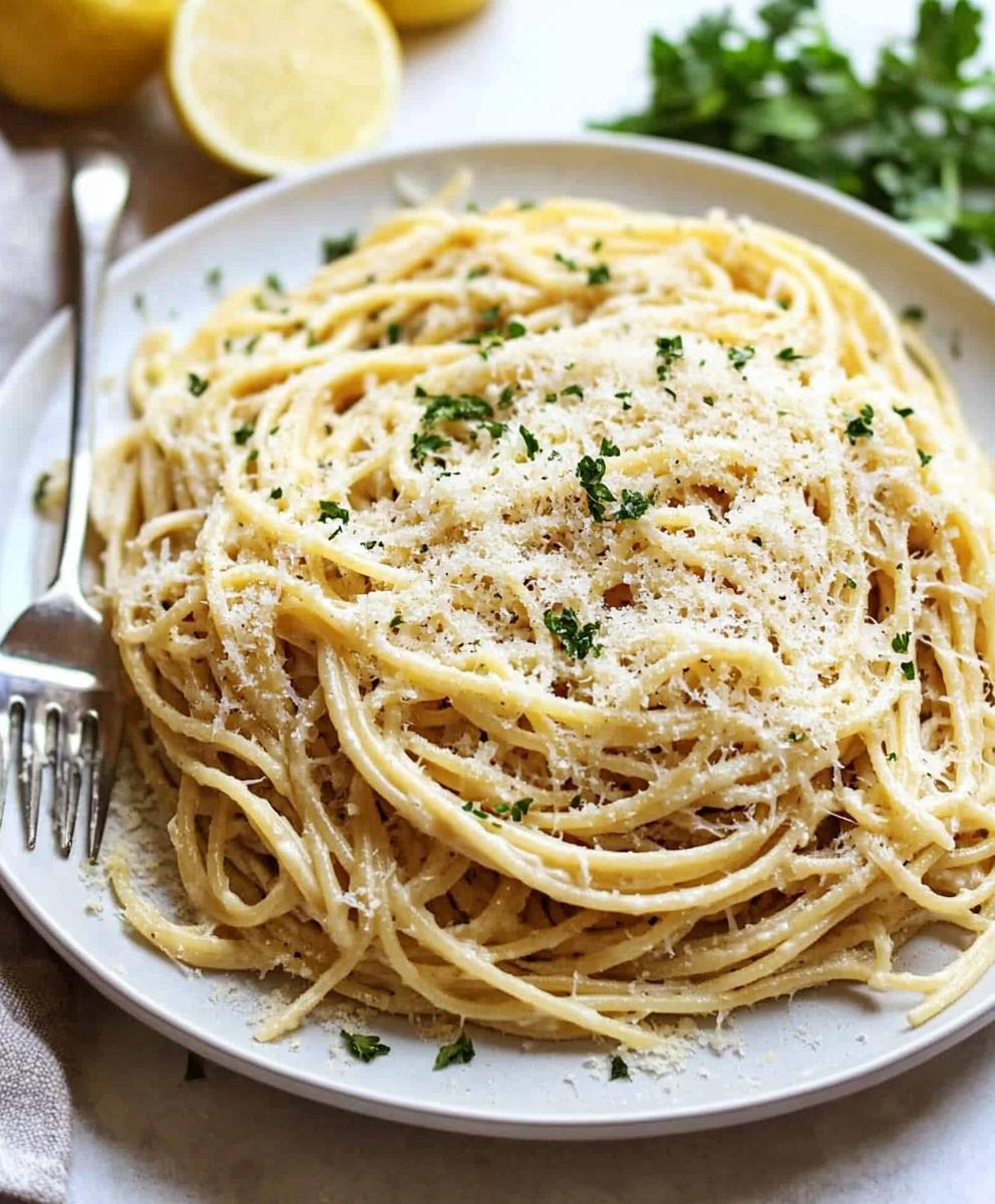 Garlic Parmesan Pasta Recipe