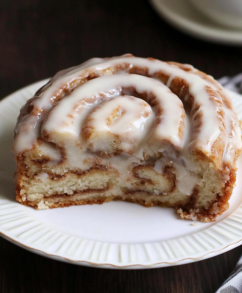 Gooey Cinnamon Roll Cake Recipe
