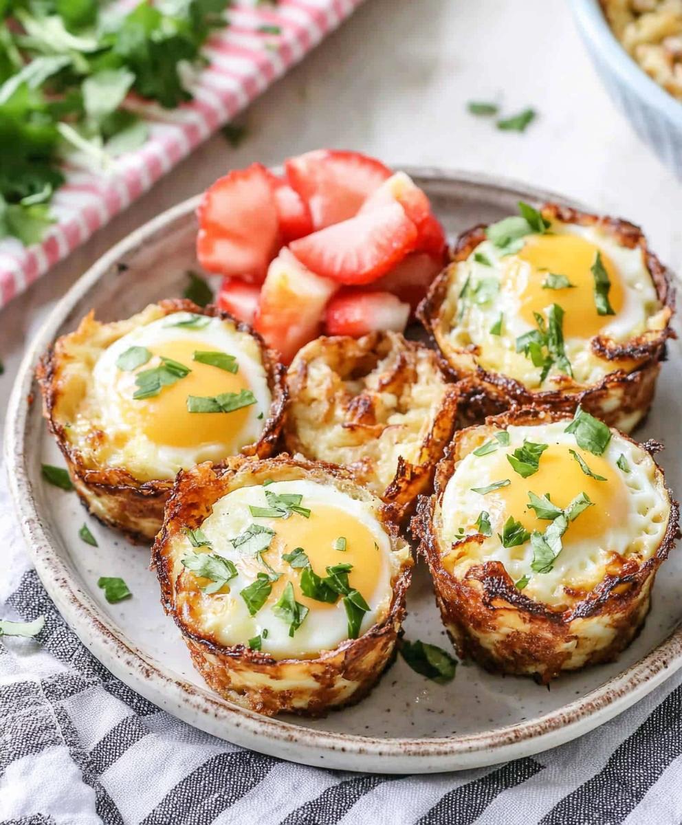 Hash Brown Egg Cups Recipe
