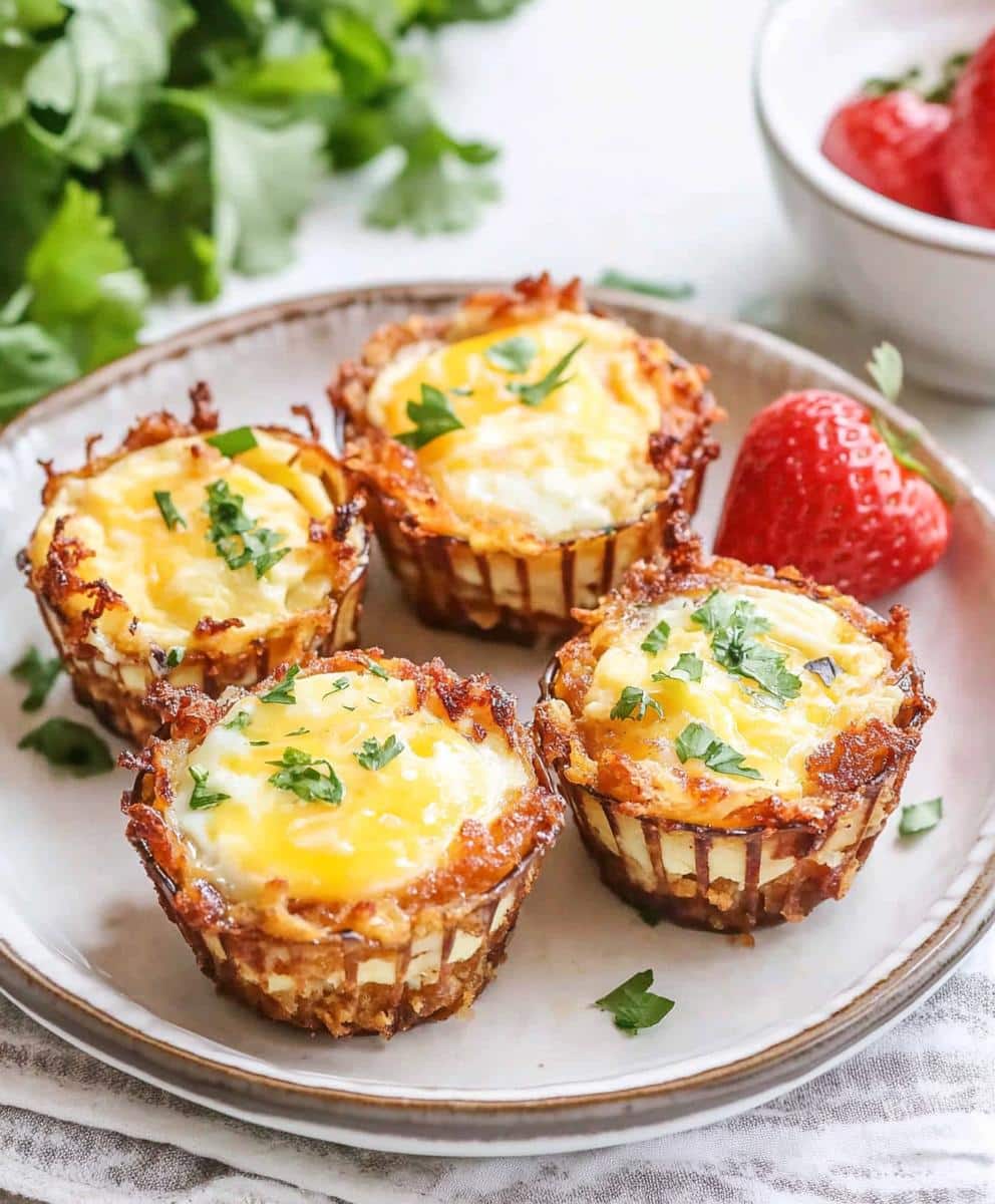 Hash Brown Egg Cups Recipe
