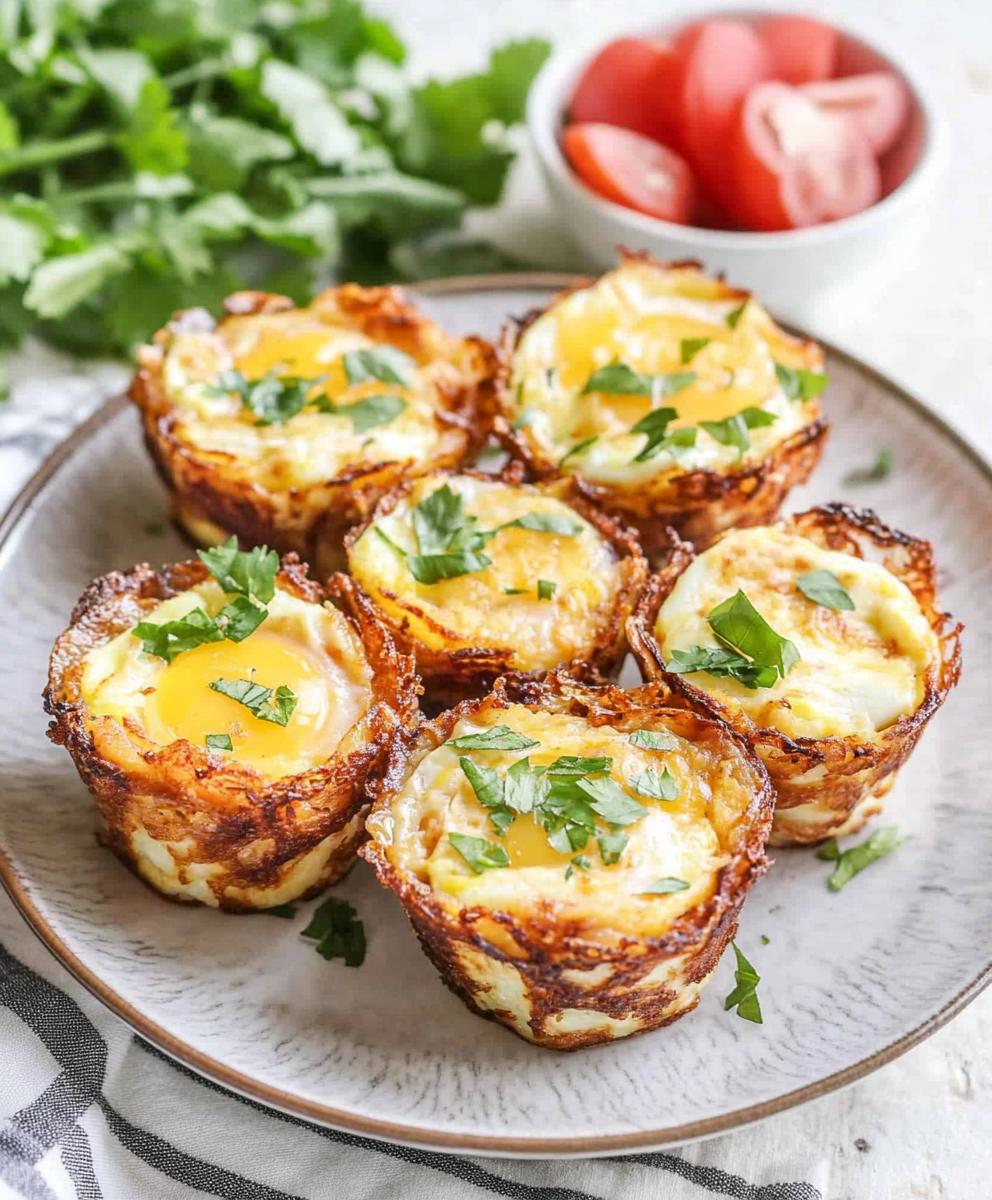 Hash Brown Egg Cups Recipe