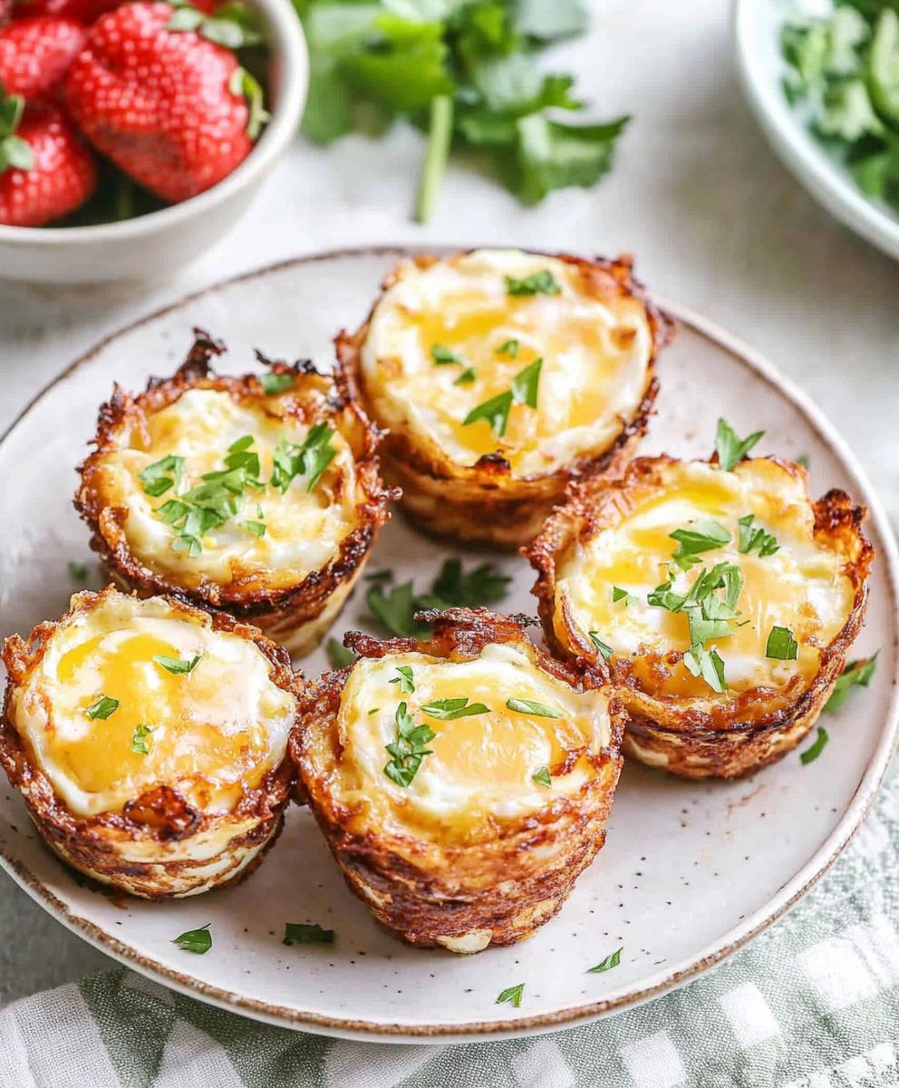 Hash Brown Egg Cups Recipe