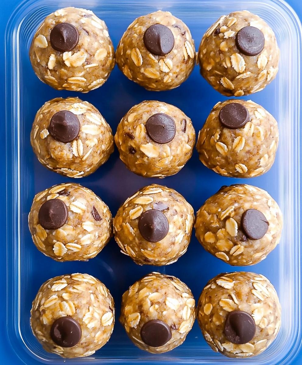 Healthy Oatmeal Energy Balls Recipe