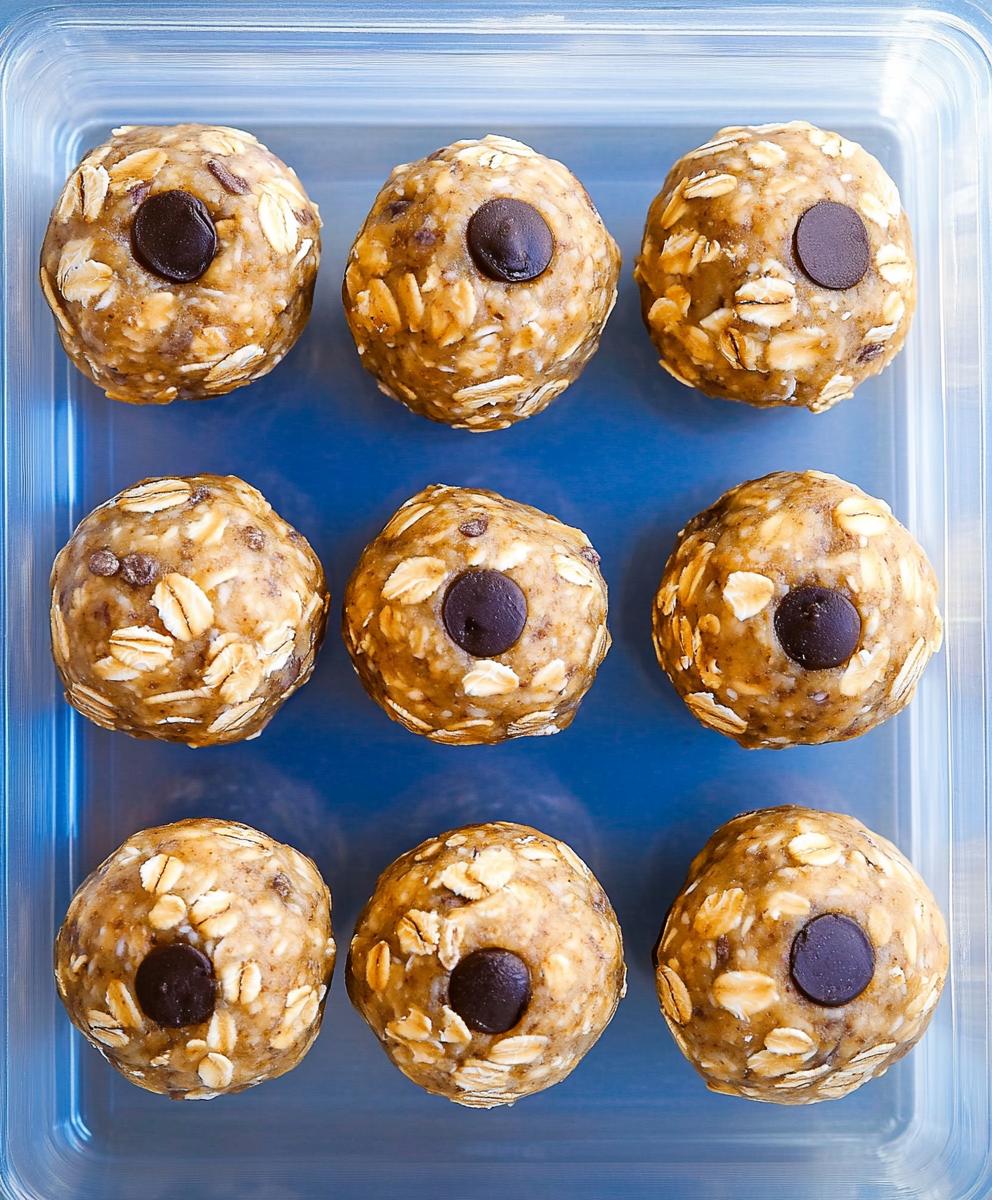 Healthy Oatmeal Energy Balls Recipe