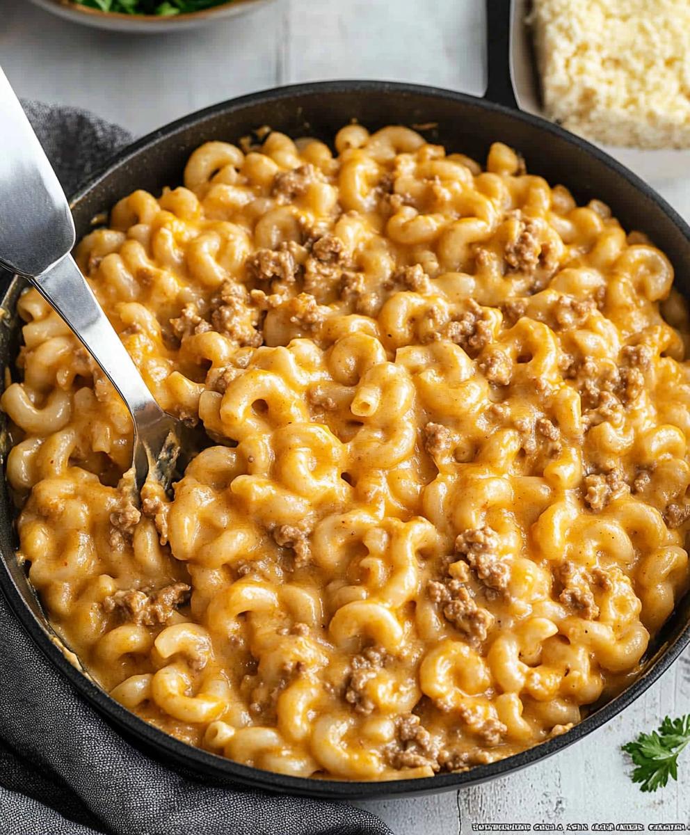 Homemade Cheeseburger Macaroni Recipe