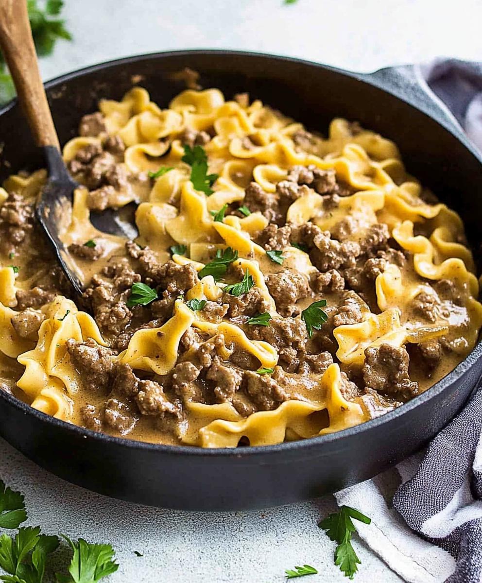Homemade Hamburger Helper Beef Stroganoff Recipe